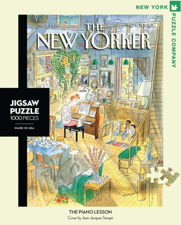 Puzzle The Piano Lesson - New York Puzzle Company - 1000 pièces