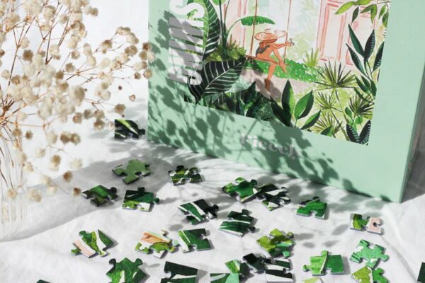 Puzzle Jungle Swing - Piecely - 1000 pièces