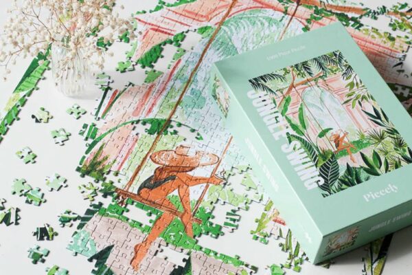 Puzzle Jungle Swing - Piecely - 1000 pièces Puzzle Jungle Swing - Piecely - 1000 pièces