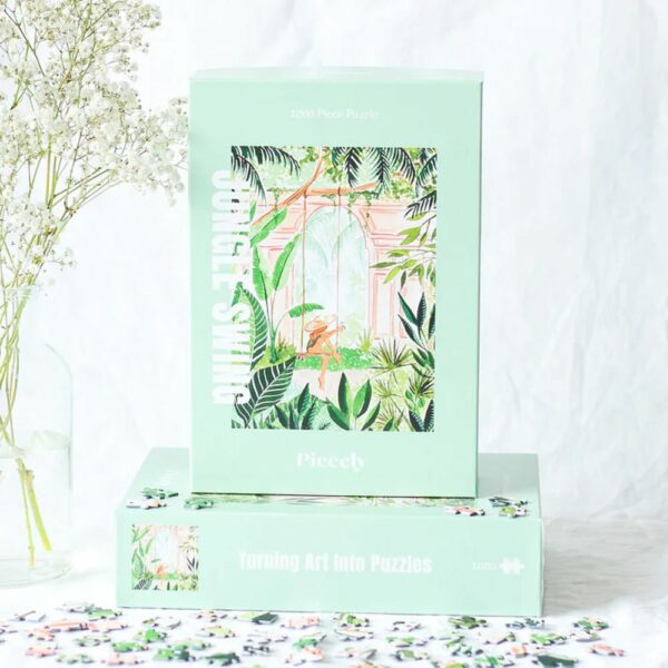 Puzzle Jungle Swing - Piecely - 1000 pièces