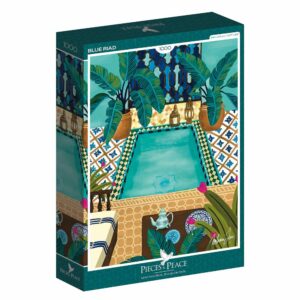 Puzzle Blue Riad - Pieces & Peace - 1000 pièces