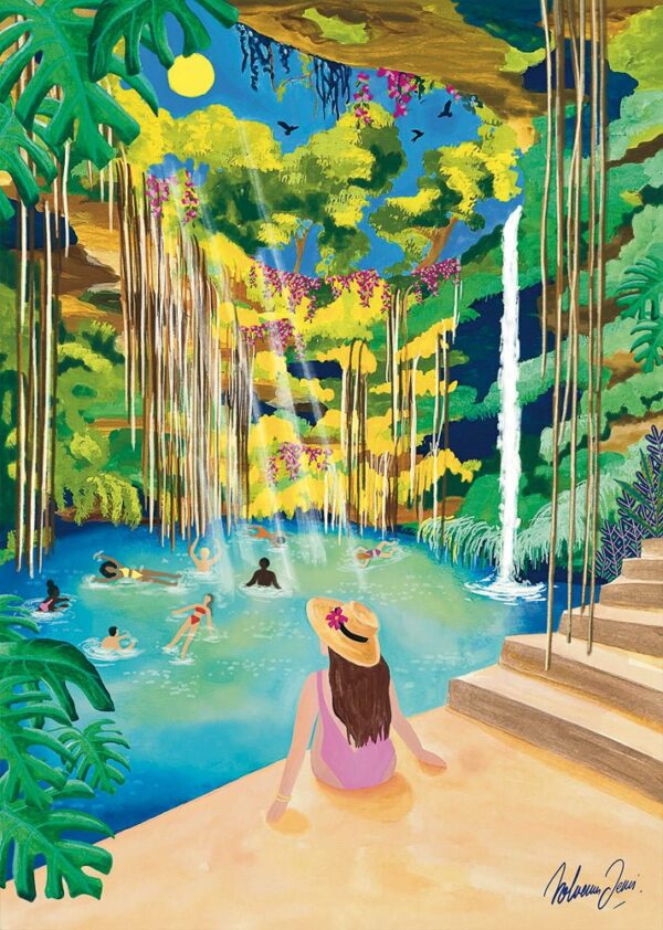 Puzzle Cenote Ik'Il - Pieces & Peace - 500 pièces