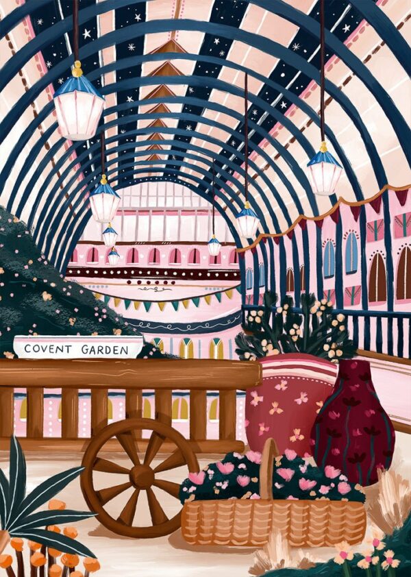 Puzzle Covent Garden - Pieces & Peace - 500 pièces