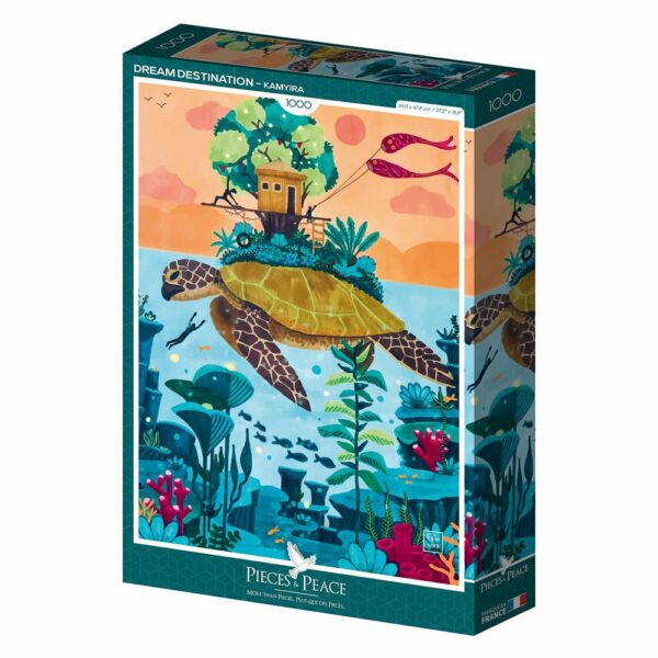 Puzzle Dream Destination - Pieces & Peace - 1000 pièces