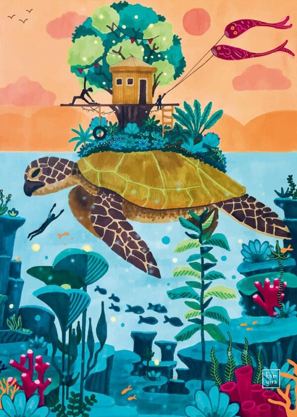 Puzzle Dream Destination - Pieces & Peace - 1000 pièces