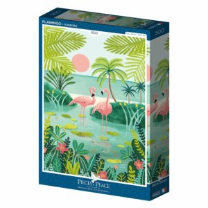 Puzzle Flamingo - Pieces & Peace - 500 pièces