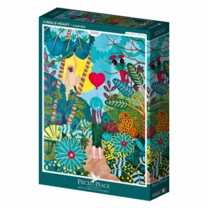 Puzzle Jungle Heart - Pieces & Peace - 1000 pièces