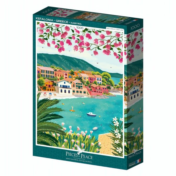 Puzzle Kefalonia - Greece - Pieces & Peace - 1000 pièces Puzzle Kefalonia - Greece - Pieces & Peace - 1000 pièces