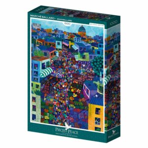 Puzzle Marché Ballaro - Pieces & Peace - 1000 pièces