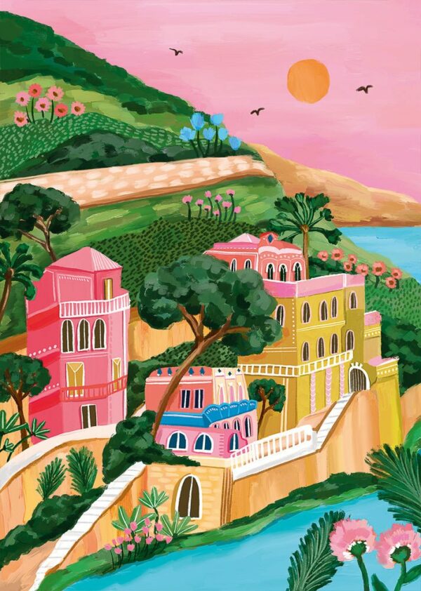 Puzzle Portofino - Pieces & Peace - 500 pièces