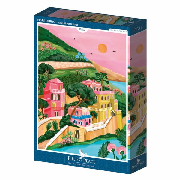 Puzzle Portofino - Pieces & Peace - 500 pièces