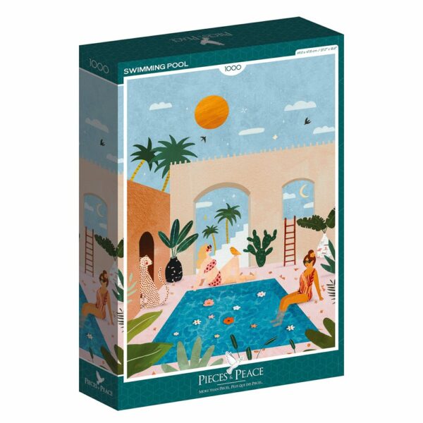 Puzzle Swimming Pool - Pieces & Peace - 1000 pièces