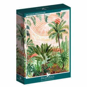 Puzzle Victorian Greenhouse - Pieces & Peace - 1000 pièces