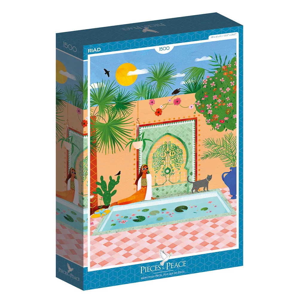 Puzzle Riad - Pieces & Peace - 500 pièces