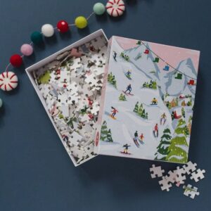 Puzzle Snowy Slopes - Pippi Post - 500 pièces