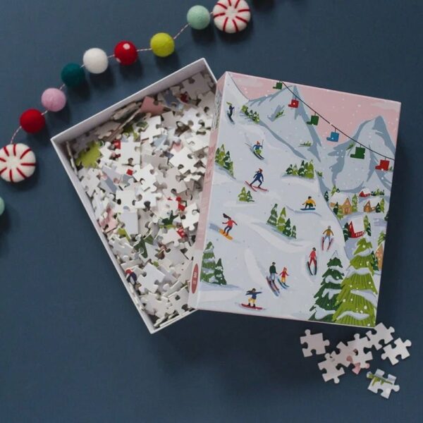 Puzzle Snowy Slopes - Pippi Post - 500 pièces