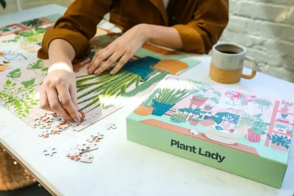 Puzzle Plant Lady - Puzz - 1000 pièces