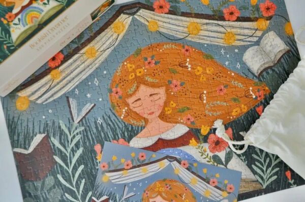 Puzzle Bookish Dreamer - Reverie Puzzles - 500 pièces