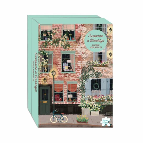 Puzzle Escapade à Brooklyn - Saperlipuzzle - 1000 pièces