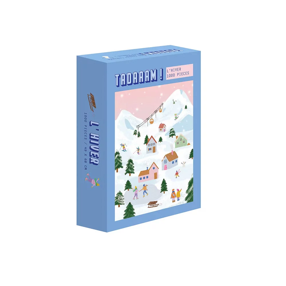 Puzzle L’Hiver - Tadaaam ! - 1000 pièces