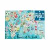 Puzzle Flowers of the World - Talking Tables - 500 pièces Puzzle Flowers of the World - Talking Tables - 500 pièces