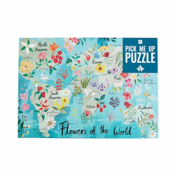 Puzzle Flowers of the World - Talking Tables - 500 pièces Puzzle Flowers of the World - Talking Tables - 500 pièces