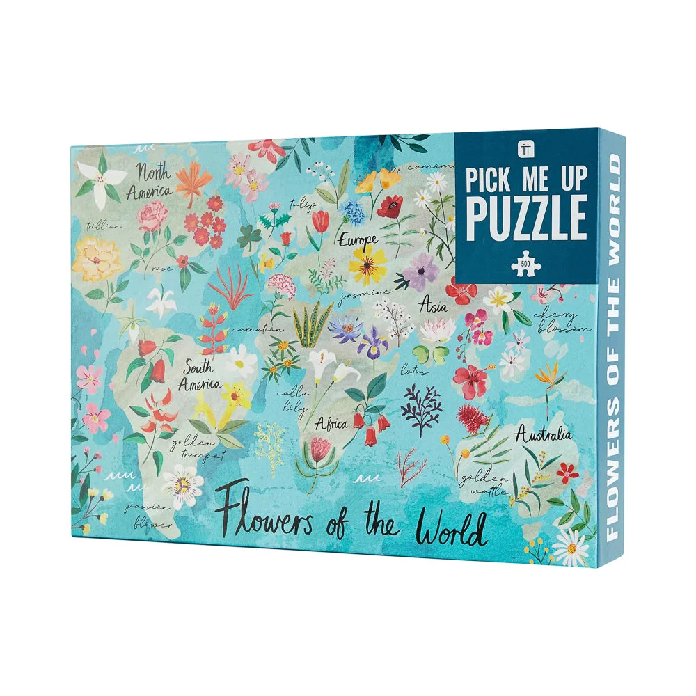 Puzzle Flowers of the World - Talking Tables - 500 pièces